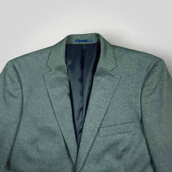 Johnson & Murphy Blazer Sport Coat Mens 42R M XC4 Performance Lightweight Gray - Picture 6 of 10